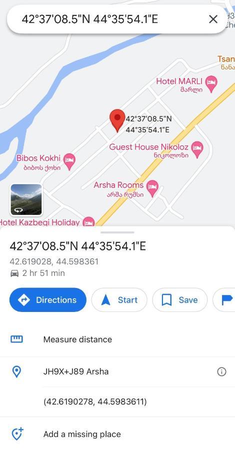 Story Guesthouse Kazbegi Dış mekan fotoğraf